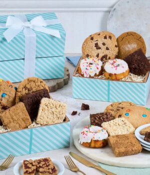 Baked Goods and Bundt Cakes Gift Tower