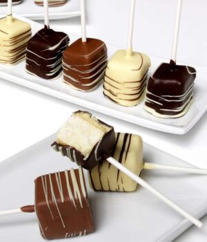 Chocolate Covered Cheesecake Pops - 10 Pieces