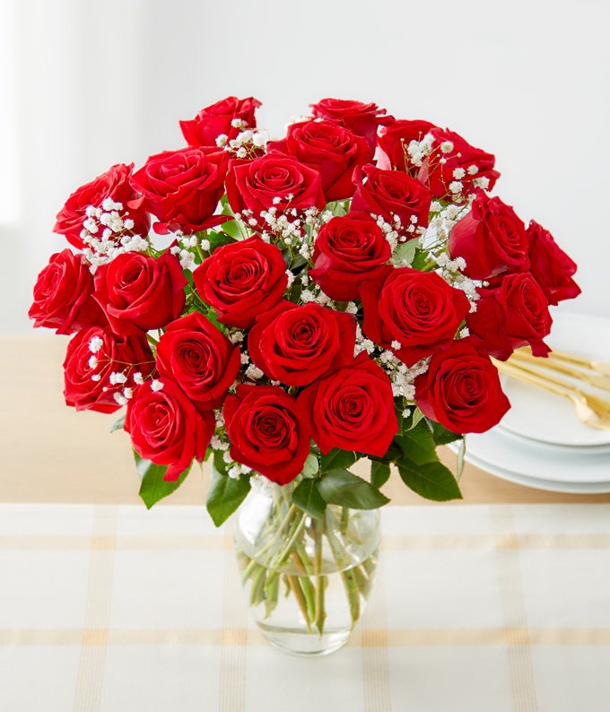 F-224_A3.jpg Two Dozen Long Stemmed Red Roses - Image 4