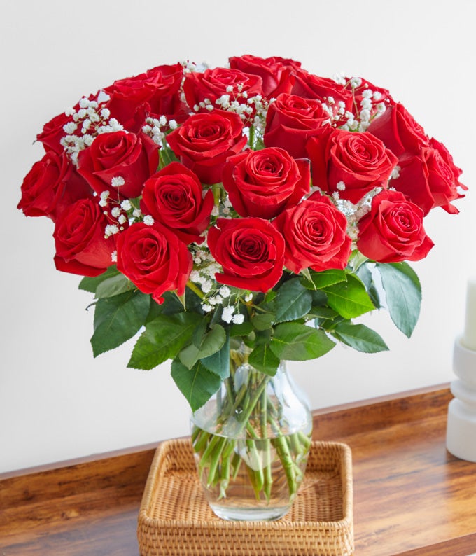 F-224_A4.jpg Two Dozen Long Stemmed Red Roses - Image 5