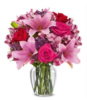 Rose and Lily Bouquet