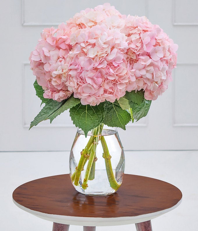 F-603_A1.jpg Pink Hydrangea Bouquet - Image 2