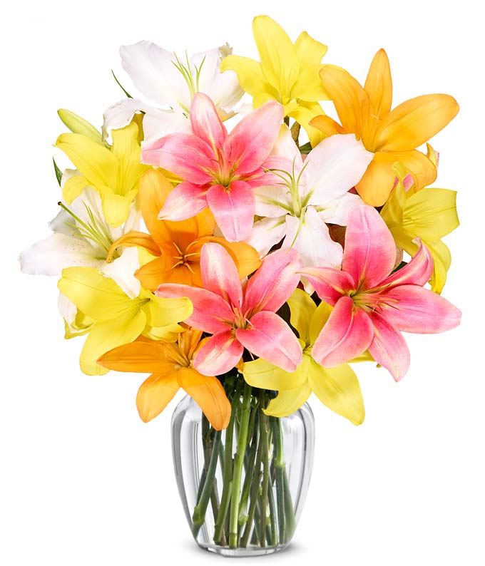 F-667.jpg Stunning Lily Bouquet