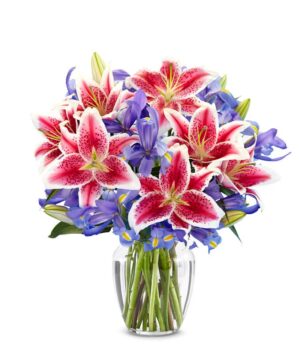 Starlit Iris Bouquet