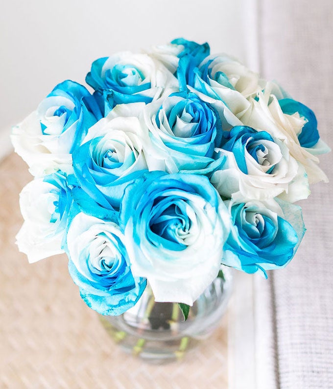 F-771_A2.jpg One Dozen Sea Foam Roses - Image 3