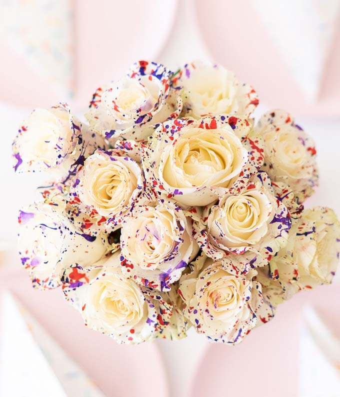 F-779_A3.jpg One Dozen Wild Confetti Roses - Image 4