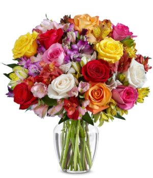 Deluxe Bright & Sunny Roses