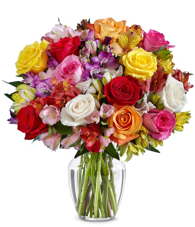 F-950.jpg Deluxe Bright & Sunny Roses