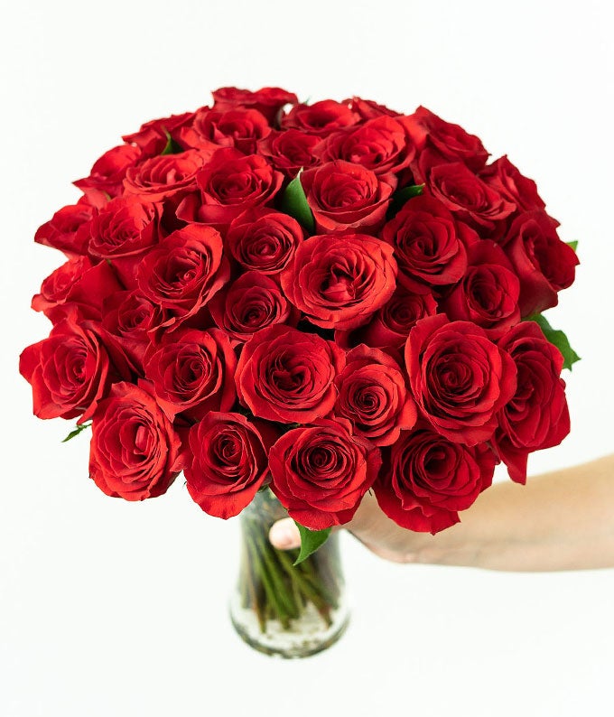 F-954_A1.jpg 50 Red Roses Bundle with Chocolates & Bear - Image 2