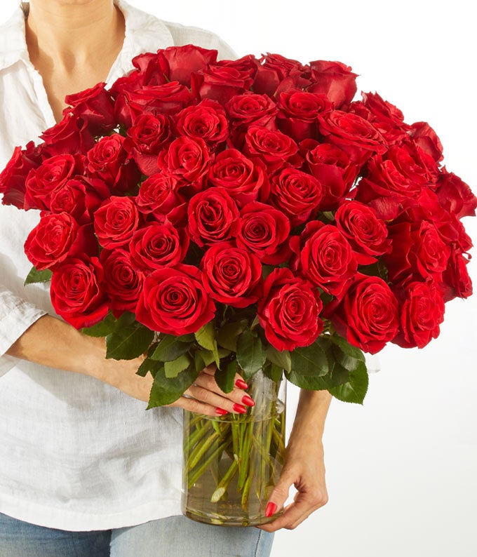 F-959_A3.jpg 50 Red Roses Bundle with Chocolates & Bear - Image 4