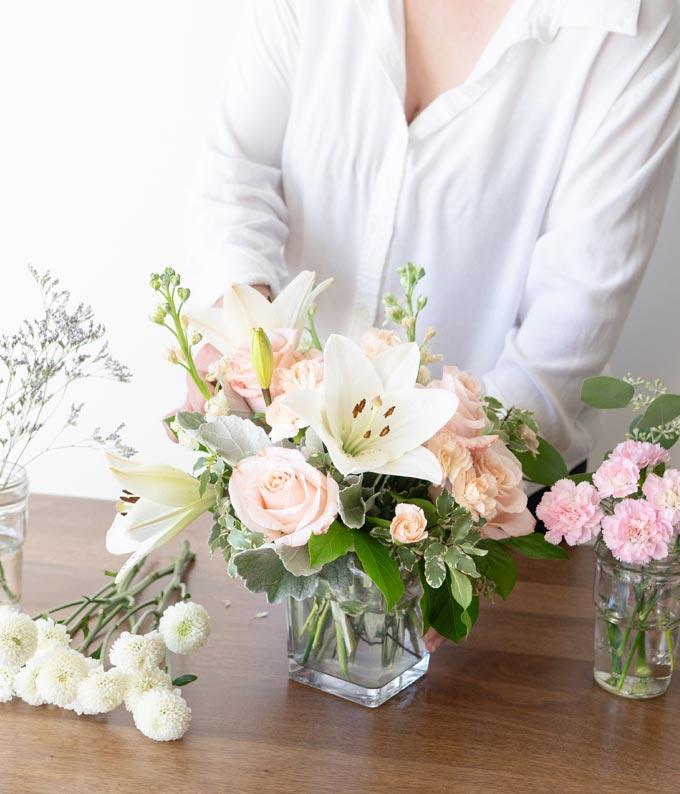 FD001_A1.jpg Florist Designed Sympathy Bouquet - Image 2