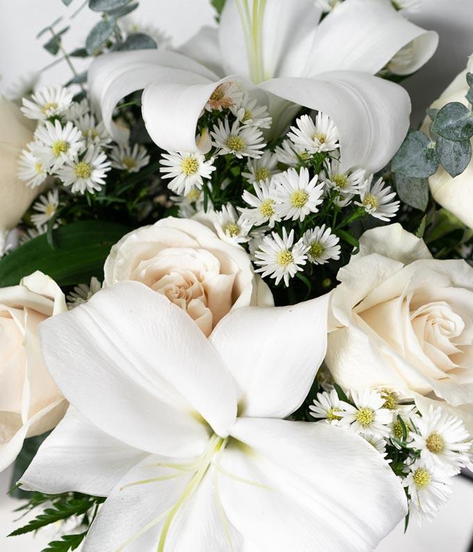 FD001_A3.jpg Florist Designed Sympathy Bouquet - Image 4