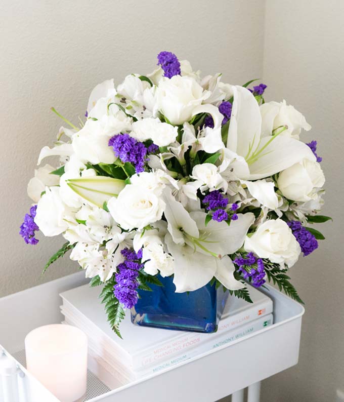 FD001_A4.jpg Florist Designed Sympathy Bouquet - Image 5
