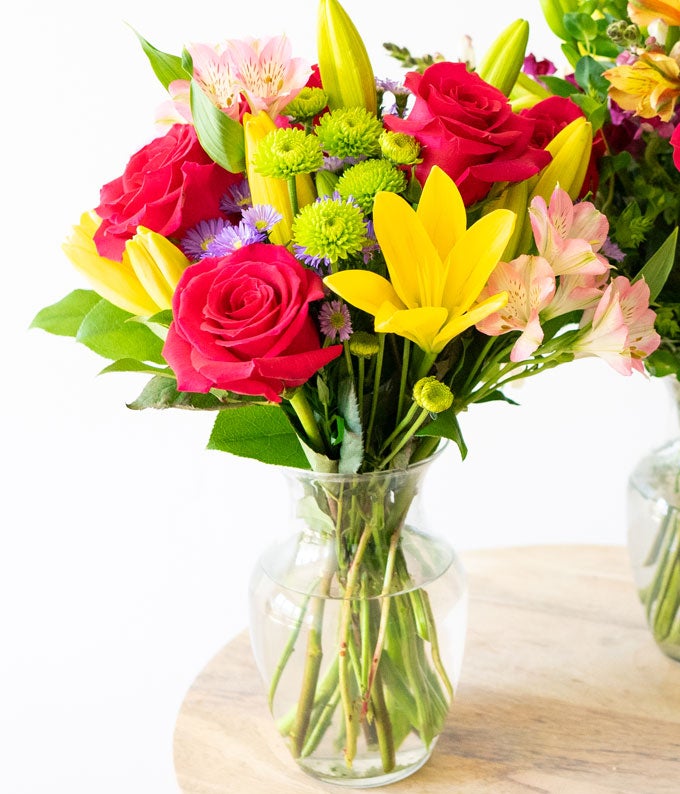 FTD-17-M1_A3.jpg Pink and Yellow Delight - Image 4