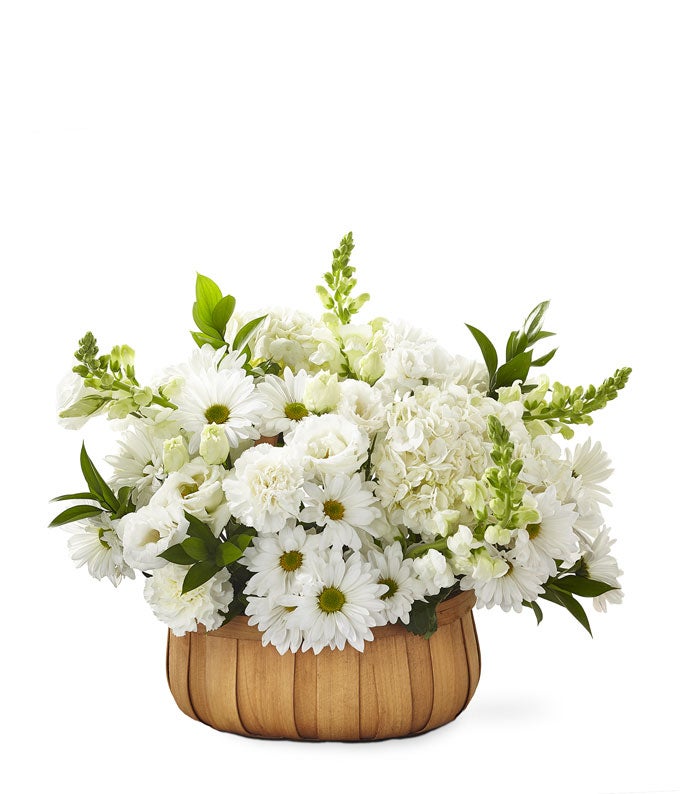 FTD-S5260-1.jpg Pure Ivory Basket