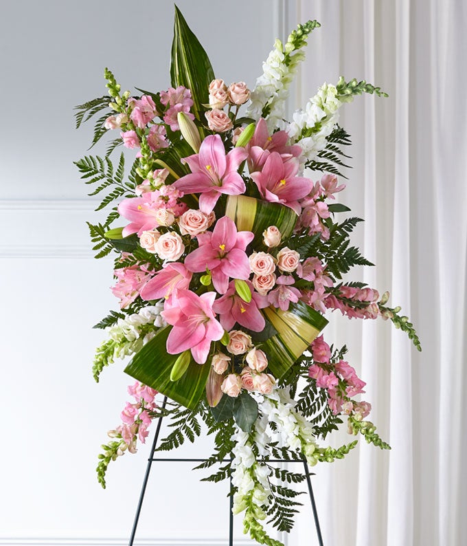 FTD-S5269-1.jpg Elegant Embrace Standing Spray