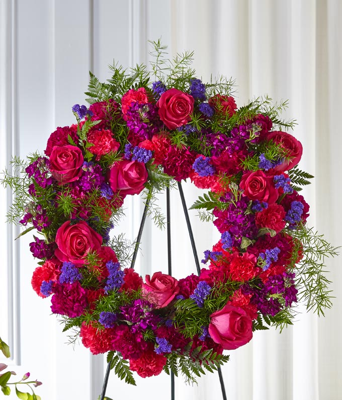 FTD-S5280-1.jpg Calming Colors Wreath