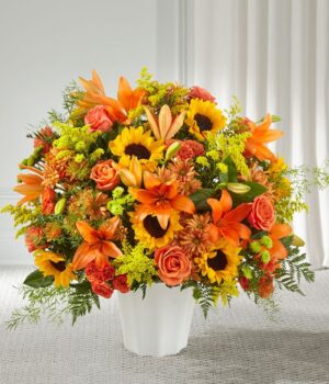 Remembering Fall Floor Basket