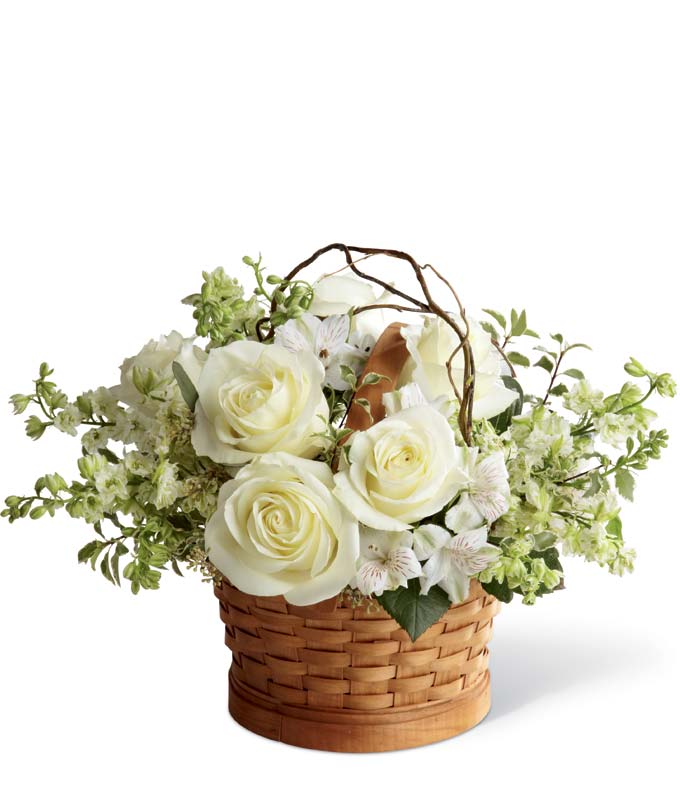 FTD-S9-4456-1.jpg The Peaceful White Basket