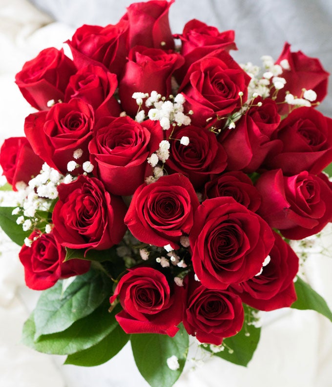 FYF-234_A2.jpg Luxury Red Roses - One Dozen - Image 3