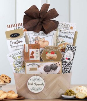 Golden Hour Sympathy Gift Basket