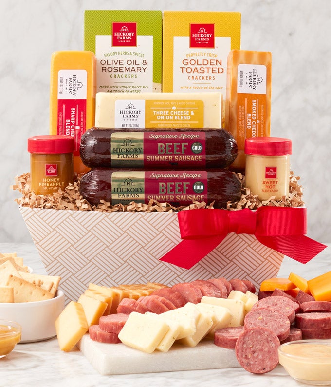 O-Y18.jpg Savory Selections Gift Basket