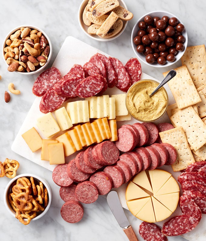 O-Y20_A1.jpg Deluxe Classic Charcuterie Gift Basket - Image 2