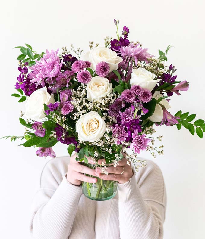 T17M200-2_A2.jpg Lush Lavender Bouquet - Image 3