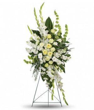 White Condolence Spray