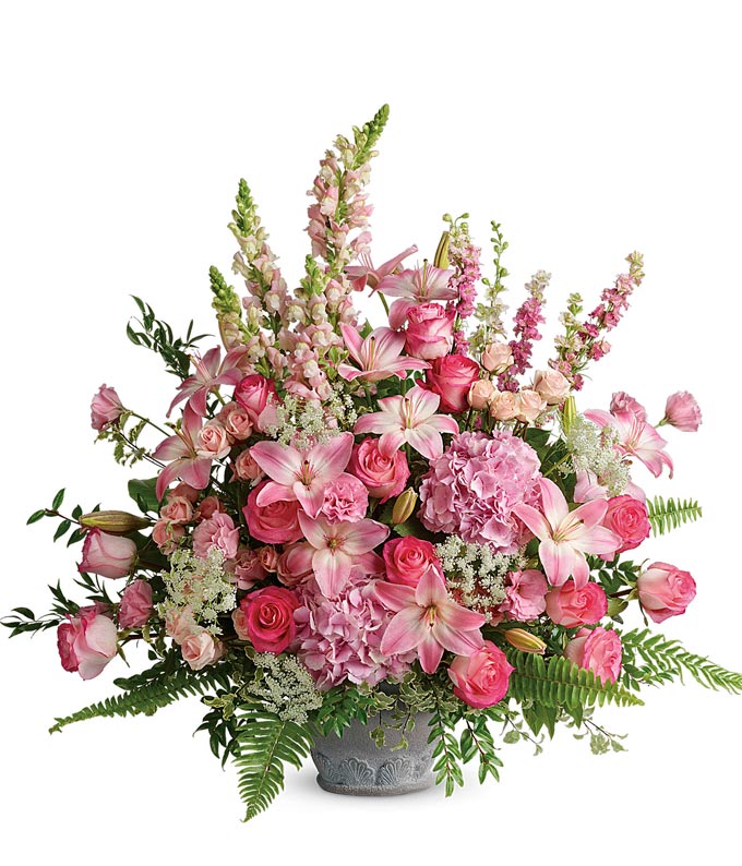 T280-9-1.jpg Blushing Memories Bouquet