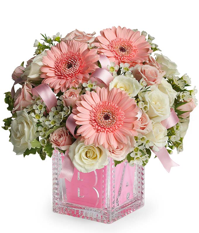 T37-2.jpg Baby's First Block - Pink
