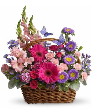 Country Basket Blooms