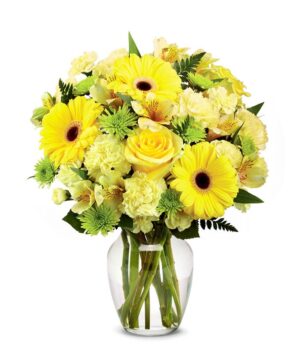 Bursting Yellow Bouquet