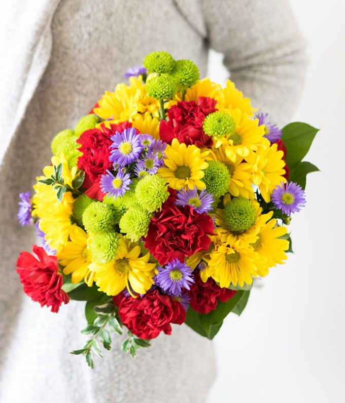 V7029_A2.jpg Festive Floral Garden with Birthday Balloon - Image 3