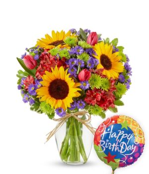 Happy Birthday Sunflower Garden