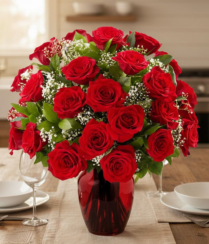 V7051_A2.jpg Premium Red Rose Bouquet - Image 3