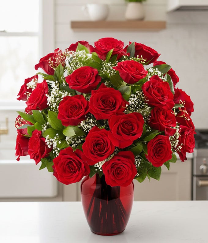 V7051_A3.jpg Premium Red Rose Bouquet - Image 4