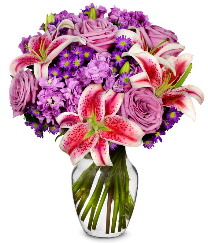V7067-1.jpg Lavender Bliss Arrangement