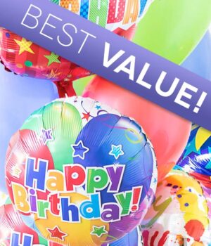 Happy Birthday Florist Designed Balloon Bouquet