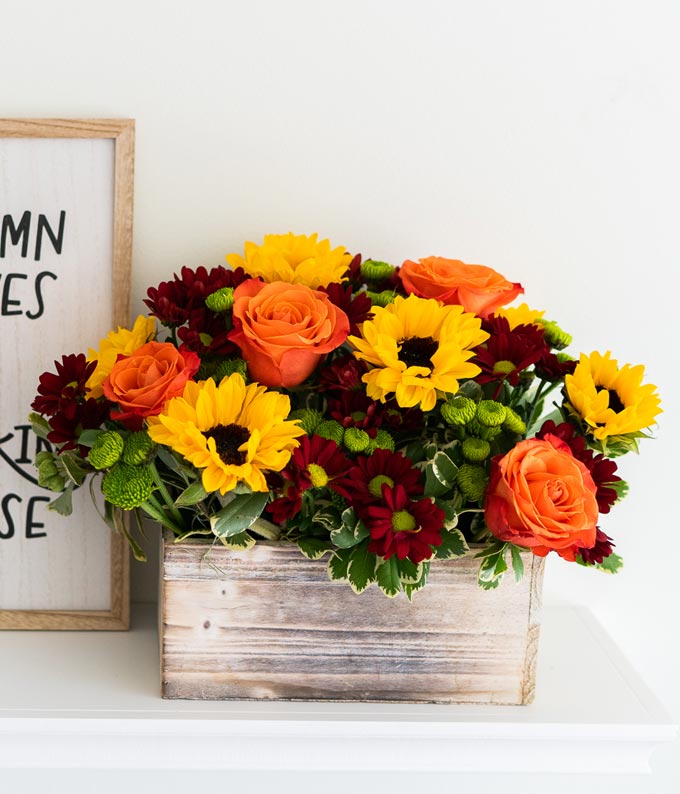 V7122_A1.jpg Butterscotch Blossoms Basket - Image 2