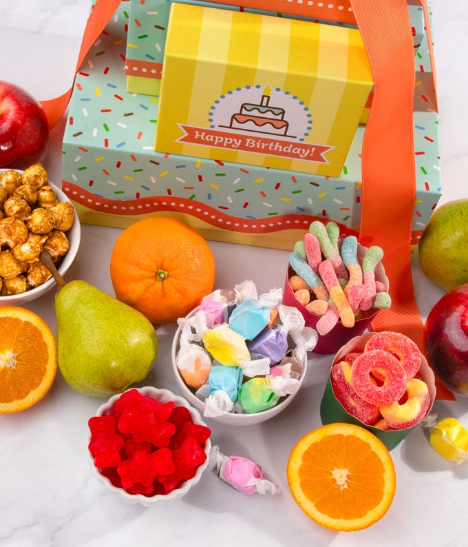 X-007_A1.jpg Happy Sweet Birthday Gift Tower - Image 2