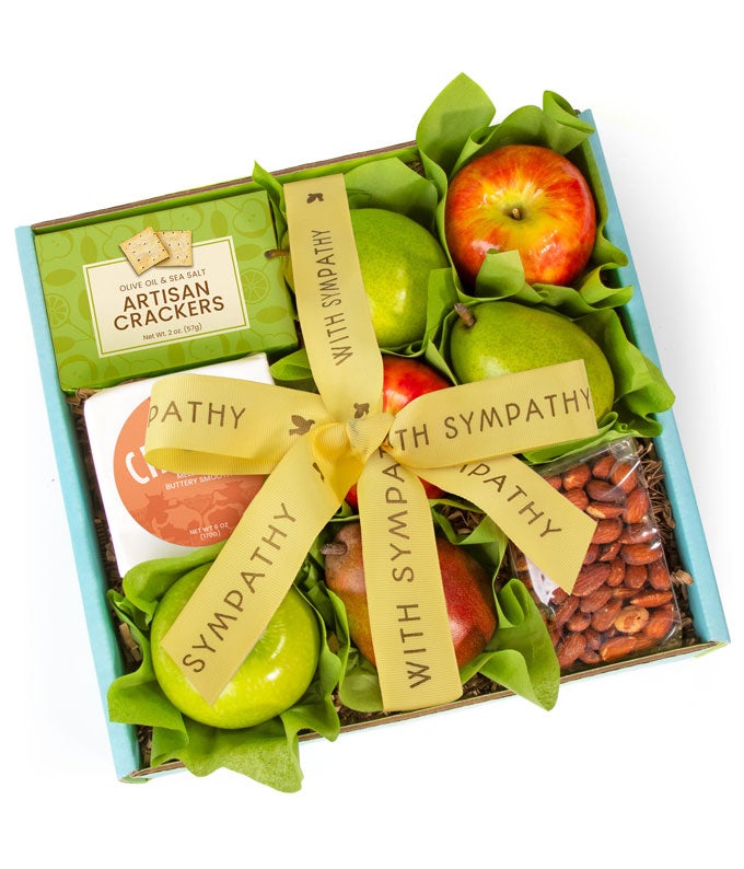 X-Y49-1.jpg A Wonderful Pear Sympathy Gift Basket
