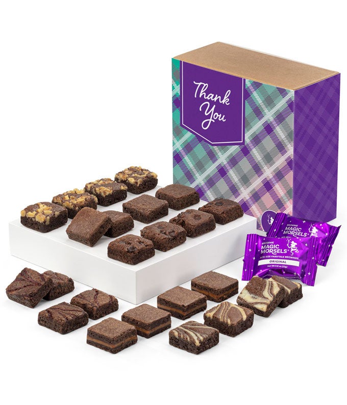 YF002.jpg Thank You Two Dozen Fairytale Brownie Morsels