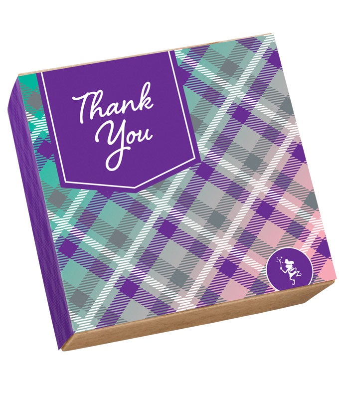 YF002_A1.jpg Thank You Two Dozen Fairytale Brownie Morsels - Image 2