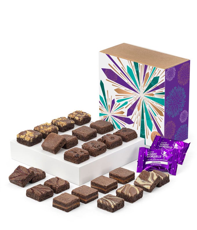 YF021.jpg Congratulations Two Dozen Fairytale Brownie Morsels