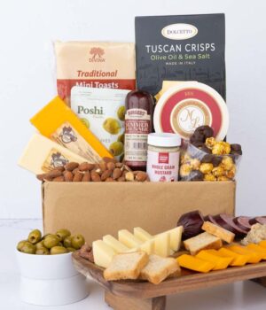 Deluxe Cheese & Charcuterie Gift Box